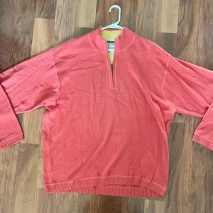 Tommy Bahama half zip sweatshirt